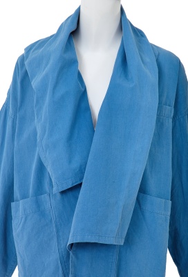 A Comme des Gar&ccedil;ons blue cotton top, 'Mud-Dyed' collection, Spring-Summer 1985 - 5