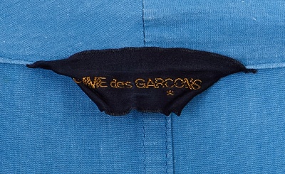 A Comme des Gar&ccedil;ons blue cotton top, 'Mud-Dyed' collection, Spring-Summer 1985 - 7