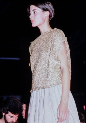 Two Comme des Gar&ccedil;ons tops, 'Mud-Dyed' collection, Spring-Summer 1985 - 4