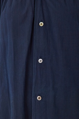 A Comme des Gar&ccedil;ons navy cotton blouse, circa 1985 - 5