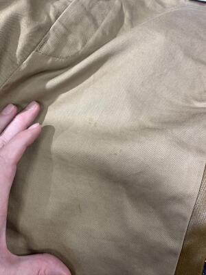 A Junya Watanabe/Comme des Gar&ccedil;ons beige cotton gabardine trench coat ensemble, Spring-Summer 2007 - 15