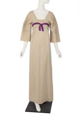 Peggy Moffit's Rudi Gernreich 'Kabuki' maxi dress, Fall 1963