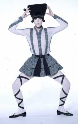 Peggy Moffitt's Rudi Gernreich 'Beardsley' ensemble, Fall 1968
