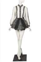 Peggy Moffitt's Rudi Gernreich 'Beardsley' ensemble, Fall 1968 - 2