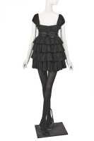 Peggy Moffitt's Rudi Gernreich black chiffon 'Baby' dress, Fall 1968 - 2