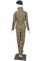 Peggy Moffitt's Rudi Gernreich 'Duke of Windsor' checked wool pant suit, Fall 1968 - 6