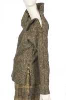 Peggy Moffitt's Rudi Gernreich 'Duke of Windsor' checked wool pant suit, Fall 1968 - 8