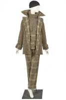 Peggy Moffitt's Rudi Gernreich 'Duke of Windsor' checked wool pant suit, Fall 1968 - 10