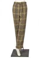 Peggy Moffitt's Rudi Gernreich 'Duke of Windsor' checked wool pant suit, Fall 1968 - 12
