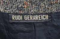 Peggy Moffitt's Rudi Gernreich 'Duke of Windsor' checked wool pant suit, Fall 1968 - 13
