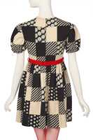 Peggy Moffitt's Rudi Gernreich patchwork cocktail dress, 1963 - 3