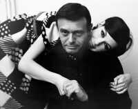 Peggy Moffitt's Rudi Gernreich patchwork cocktail dress, 1963 - 4