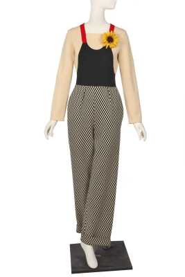Peggy Moffitt's Rudi Gernreich trompe l'oeil jumpsuit, 1971
