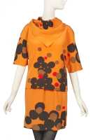 Peggy Moffitt's Rudi Gernreich 'Van Dongen' printed silk ensemble, Resort 1964 - 2
