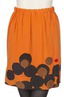 Peggy Moffitt's Rudi Gernreich 'Van Dongen' printed silk ensemble, Resort 1964 - 7