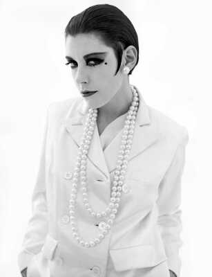 Peggy Moffitt's Rudi Gernreich 'Marlene Dietrich' trouser suit, Resort 1964