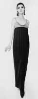 Peggy Moffit's Rudi Gernreich 'poison' green and chocolate matte jersey evening gown, Fall 1964 - 2