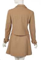 Peggy Moffitt's Rudi Gernreich camel wool skirt suit, circa 1965 - 3