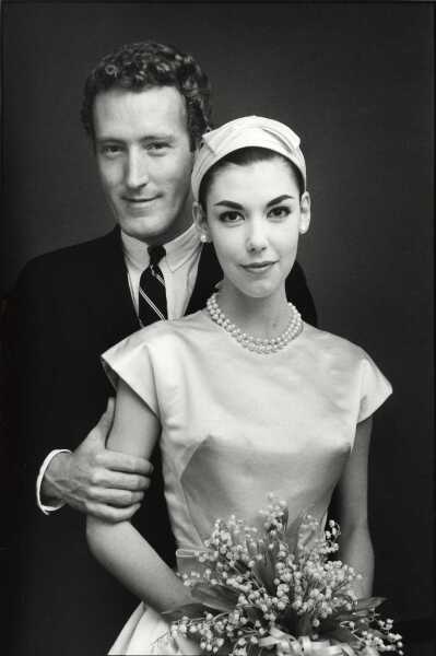 Peggy Moffitt's Gustave Tassell wedding dress, 1959