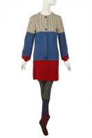 Peggy Moffitt's Rudi Gernreich color-block jersey dress, Fall 1965 - 2