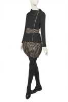 Peggy Moffitt's Rudi Gernreich black and cream wool jersey bloomer ensemble, Fall 1965 - 7 - 2