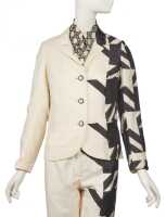 Peggy Moffitt's Rudi Gernreich black and white 'Ascot' ensemble, circa 1966 - 5
