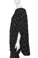 Peggy Moffit's Rudi Gernreich 'Goya Lady' chequered black devor&eacute; ensemble, Fall 1966, worn in the BASIC BLACK film, 1967, - 6