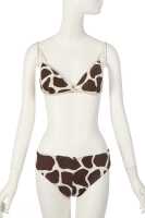 Peggy Moffitt's Rudi Gernreich 'Giraffe' ensemble, Fall 1966, worn in the 'BASIC BLACK' film, 1967 - 13