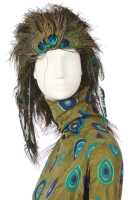 Peggy Moffit's Rudi Gernreich 'Peacock' ensemble, Fall 1966, worn in the 'BASIC BLACK' film, 1967 - 5