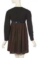 Peggy Moffitt's Rudi Gernreich black and tan checked wool dress, early 1960s - 3