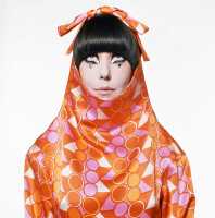 Peggy Moffitt's Tzaims Luksus print silk maxi dress, Resort 1966 - 2