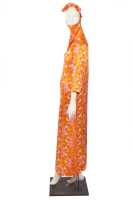 Peggy Moffitt's Tzaims Luksus print silk maxi dress, Resort 1966 - 4