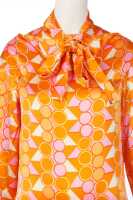 Peggy Moffitt's Tzaims Luksus print silk maxi dress, Resort 1966 - 8