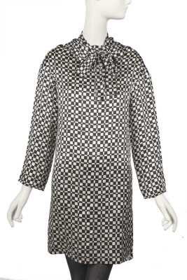 Peggy Moffitt's Rudi Gernreich Tzaims Luksus silk mini dress, 1966