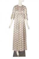 Peggy Moffitt's Rudi Gernreich Tzaims Luksus print silk evening dress, 1966 - 3
