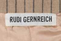 Peggy Moffitt's Rudi Gernreich checked and striped brushed wool 'Ringo' suit 1966 - 8