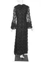 Peggy Moffitt's Rudi Gernreich zigzag devor&eacute; evening dress, circa 1966 - 3