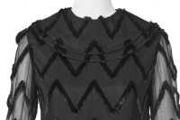 Peggy Moffitt's Rudi Gernreich zigzag devor&eacute; evening dress, circa 1966 - 4