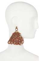 Three pairs of Peggy Moffitt's Layne Neilson earrings, 1960s - 2