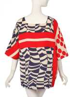 Peggy Moffit's Rudi Gernreich 'Kite' dress, Resort 1967, worn in the 'BASIC BLACK' film, 1967 - 4