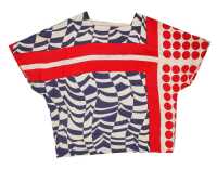 Peggy Moffit's Rudi Gernreich 'Kite' dress, Resort 1967, worn in the 'BASIC BLACK' film, 1967 - 6