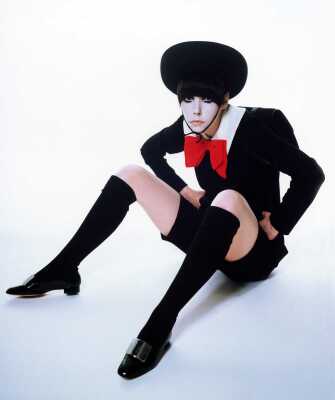 Peggy Moffitt's Rudi Gernreich 'Japanese Schoolboy' ensemble, Fall 1967