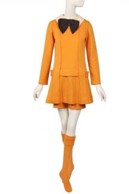 Peggy Moffitt's Rudi Gernreich 'Japanese Schoolboy' ensemble, Fall 1967