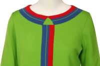 Peggy Moffitt's Rudi Gernreich acid green jersey mini dress and stockings, Fall 1967 - 3