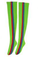 Peggy Moffitt's Rudi Gernreich acid green jersey mini dress and stockings, Fall 1967 - 7