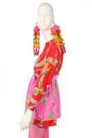 Peggy Moffitt's Rudi Gernreich printed silk mini dress, 'Chinese Opera' collection, Fall 1967 - 5