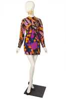 Peggy Moffitt's Rudi Gernreich printed silk mini dress, 'Chinese Opera' collection, Fall 1967 - 2
