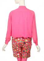 Peggy Moffitt's Rudi Gernreich embroidered shorts ensemble, Fall 1967 - 3