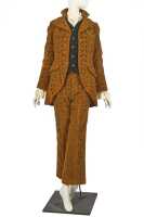 Peggy Moffitt's Rudi Gernreich 'George Sand' cut-velvet ensemble, Fall 1967 - 2