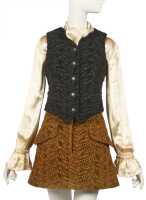 Peggy Moffitt's Rudi Gernreich 'George Sand' cut-velvet ensemble, Fall 1967 - 7